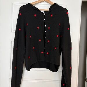Things between heart cardigan